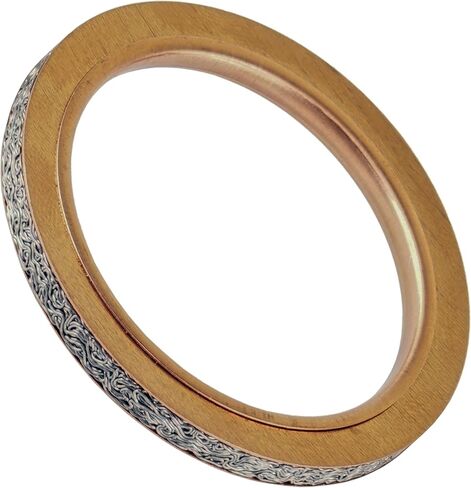 Caltric Muffler Pipe Joint Gasket Compatible with Yamaha V-Star 1100 Xvs1100 1999-2009 in Saudi Arabia
