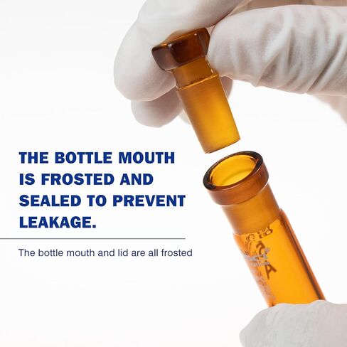 ALWSCI 1000 ML Volumetric Measuring Flask Set NS19/26 Glass Stopper, Graduated, ASTM Class A Borosilicate Glass 3.3 for Laboratory, 2PCS in Kuwait