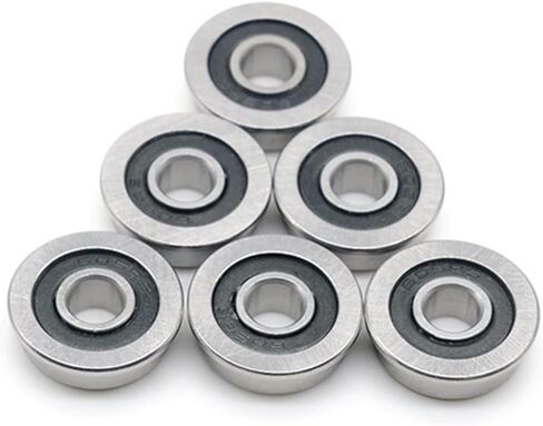 F605-2RS تحمل 5x14x5mm (10 pcs) ABEC-7 Miniature F605RS Ball Bearings F605 Rs in Kuwait