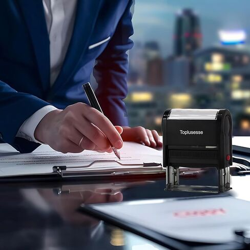 Return to Sender Not at This Address Stamp Self Inking Rubber Business Stamp Office Stamp Self Inking Return to Sender Address Stamp Office Supplies- Black Ink in Saudi Arabia