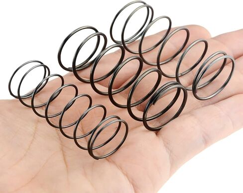 Mdingbao-Extension Springs Compressed Springs 0.8mm Wire Diameter * 9mm Outer Diameter * (5-50) mm Length, Spring Steel Extension Spring, 10 PCS, Good Stretching Ability(Length 30mm) in Saudi Arabia