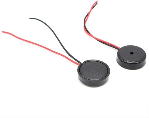 10PCS 1404 4000Hz Passive Buzzer with Wire Piezoelectric Speaker 14MM 14 * 4.0MM 14x4mm 30V Low Power Consumption Electronic DIY in Saudi Arabia