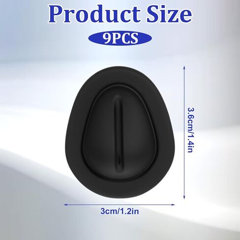 9 PCS Car Cup Holder Insert Position Limiter Anti Shake Silicone Car Water Bottle Holder Universal Self-Adhesive Cup Holders Inserts Bottle Stabilizers for Vehicle, Truck, Rv and More in Saudi Arabia