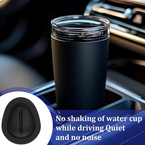 9 PCS Car Cup Holder Insert Position Limiter Anti Shake Silicone Car Water Bottle Holder Universal Self-Adhesive Cup Holders Inserts Bottle Stabilizers for Vehicle, Truck, Rv and More in Saudi Arabia