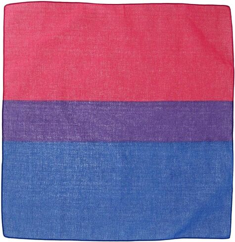 CTM® Striped Bi Pride Bandana in Saudi Arabia