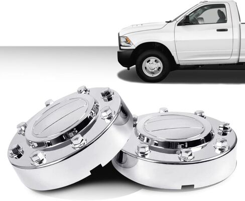 Pit66 Chrome Open Dially 4x4 Wheel Center Cap Cap متوافق مع Ford F350 2005-2018 استبدال 5C3Z1130TA in Saudi Arabia