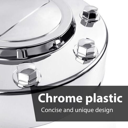Pit66 Chrome Open Dially 4x4 Wheel Center Cap Cap متوافق مع Ford F350 2005-2018 استبدال 5C3Z1130TA in Saudi Arabia