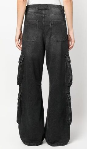 SperLucky Women's Jeans High Waisted Straight Leg Stretchy Jeans Loose Wide Leg Denim Pants in Saudi Arabia