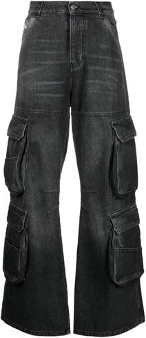 SperLucky Women's Jeans High Waisted Straight Leg Stretchy Jeans Loose Wide Leg Denim Pants in Saudi Arabia