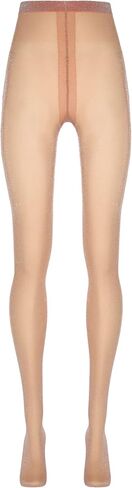 Wolford Shimmer Tights For Women Luxurious Soft Shiny Pantyhose with Extra-Fine Metallic Yarn Comfortable Knitted Waistband in Saudi Arabia