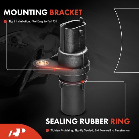 A-premium engine crankshaft sensor متوافق مع شيفروليه كوبالت 2005-2007 & SAAB 9-3 2003-2011 9-3X & Cadillac BLS Saturn Ion L4 2.0L ، استبدل# 71739685 in Saudi Arabia