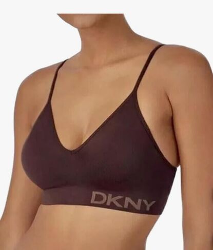 DKNY Women's Women's Bra Semelivy Seamist ، نسيج امتداد ناعم ، حزمة (الولايات المتحدة ، ألفا ، X-large ، العادية ، العادية ، Java/Pearl Pink) in Saudi Arabia