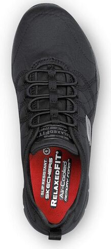 Skechers Alex Women's Black Soft Toe Slip Resistant Athletic in Saudi Arabia