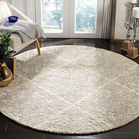 SAFAVIEH Blossom Collection 2' 3" x 12' Blue/Ivory BLM103M Handmade Premium Wool Entryway Foyer Living Room Kitchen Runner Rug in Saudi Arabia