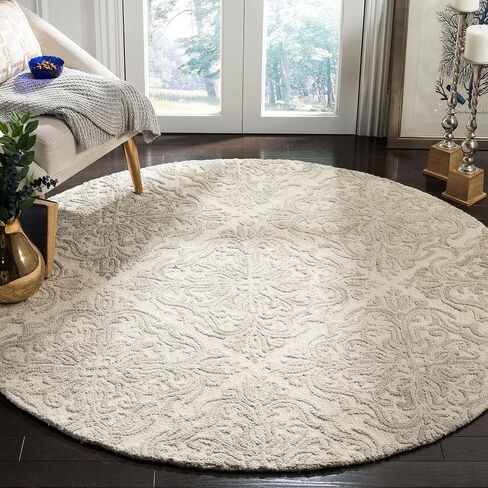 SAFAVIEH Blossom Collection 2' 3" x 12' Blue/Ivory BLM103M Handmade Premium Wool Entryway Foyer Living Room Kitchen Runner Rug in Saudi Arabia