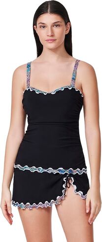 ملف تعريف بواسطة Gottex Layla Tricolore E-Cup Tankini Top-حمالة صدر مدمجة ، وأشرطة قابلة للتعديل ، وبطانة أمامية ، وباعت بشكل منفصل in Saudi Arabia