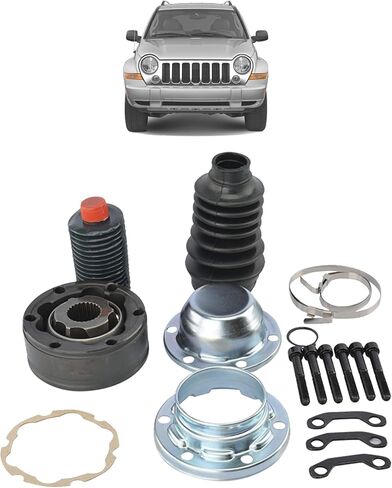 مجموعة جديدة من إعادة بناء CV Coint Coint متوافقة مع Jeep 1999-2007 متوافق مع Grand Cherokee متوافق مع Liberty ، استبدال CRA92742 in Saudi Arabia