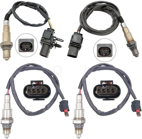Car Oxygen Sensor 4pcs Oxygen O2 Sensor o2 1&2 Upstream&Downstream/Fit for 2015-2016 Ford F-150 V6 3.5L only fit Turbo Car O2 Oxygen Sensor in Saudi Arabia