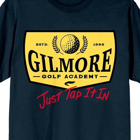 Happy Gilmore Golf Academy فقط اضغط عليه في قميص قميص Navy Crew Neck القصيرة in Saudi Arabia