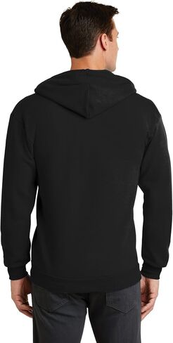 PORT AND COMPANY Full Zip Hooded Sweatshirt (PC78ZH) in Saudi Arabia