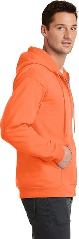 PORT AND COMPANY Full Zip Hooded Sweatshirt (PC78ZH) in Saudi Arabia