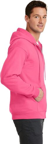PORT AND COMPANY Full Zip Hooded Sweatshirt (PC78ZH) in Saudi Arabia