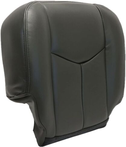 Secosautoparts Driver & Passenger Side Seat Cover Leather Leather Cover رمادي فاتح #922 متوافق مع Chevy GMC Tahoe Suburban Avalanche Yukon Silverado Sierra 2003 2004 2005 in Saudi Arabia