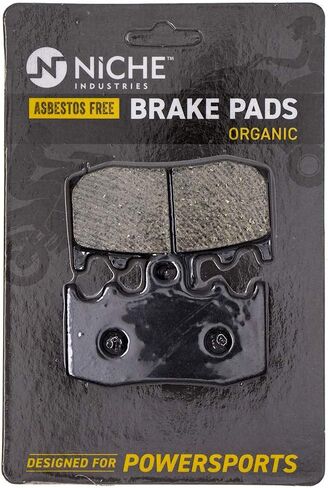 NICHE Brake Pad Set for BMW R1100S R1200GS R1150GS R1200RT K1200S K1200GT Front Organic 2 Pack in Saudi Arabia