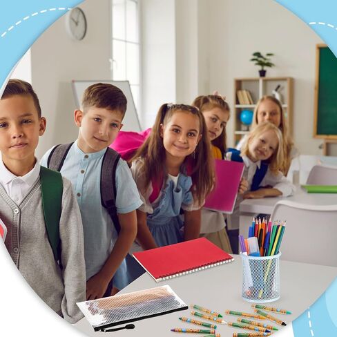 حقيبة الظهر 18 بوصة مع 101 قطعة العودة إلى مدرسية مجموعات المدارس الأساسية تشمل حقائب الظهر محافظات الدفاتر جيلز مجلدات مقصات مقصات للطلاب الفتيات (الأزرق) (الأزرق) in Saudi Arabia