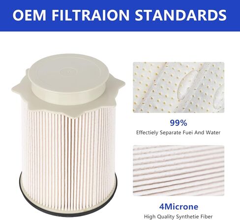 6.7L Cummins Fuel Filter 68157291AA - Compatible with 2010-2020 Dodge Ram 2500 3500 4500 5500 6.7 Diesel Engines - Replace# 68065608AA in Kuwait