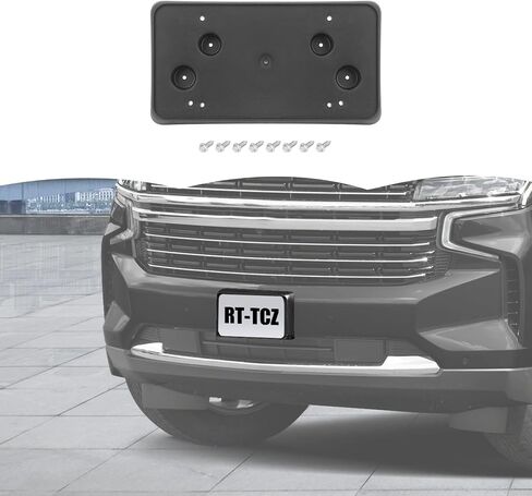 RT-TCZ License Plate Holder Front License Plate Frame Mount Bracket Accessories for Chevrolet Tahoe 2020-2024,for Chevy Suburban 2020-2024 in Saudi Arabia