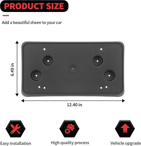 RT-TCZ License Plate Holder Front License Plate Frame Mount Bracket Accessories for Chevrolet Tahoe 2020-2024,for Chevy Suburban 2020-2024 in Saudi Arabia