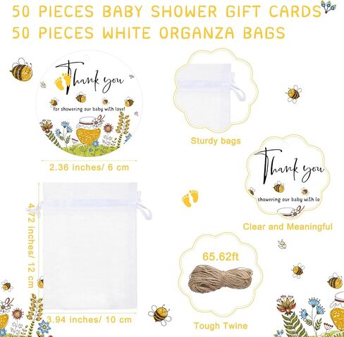 50 Set Baby Shower Favors for Guests 50 Baby Shower Bottle Openers 50 Forest animals Thank Tags 50 Organza Bags with Twine Baby Shower Return Gift for Baby Shower Gender Reveal Girl Boy Party in Saudi Arabia