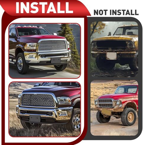 حامل لوحة الترخيص الأمامي قوس متوافق مع 2018 Dodge RAM 2500 3500 Plate Plate Prames Prames President in Kuwait