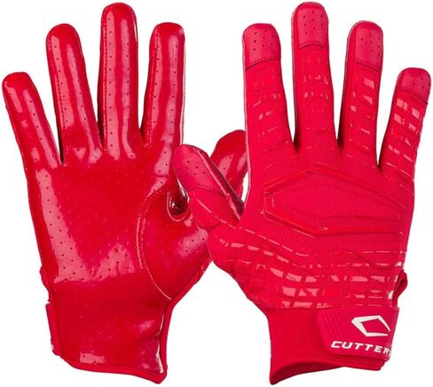 CUTTERS Gamer Padded Football Glove. All Purpose Players, Receivers, Lineman. Extra Grip. in Saudi Arabia