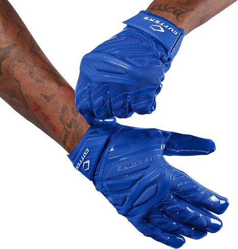 CUTTERS Gamer Padded Football Glove. All Purpose Players, Receivers, Lineman. Extra Grip. in Saudi Arabia