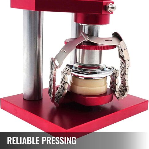 Happybuy Watch Repair Tools Watch Press W/20Dies Watch Case Closer For Close Snap Off Watch Back Cover Capper Back Closing Machine Bench Tool Crystal Bezel Press Case Watchmaker Watch Repair Tool in Saudi Arabia