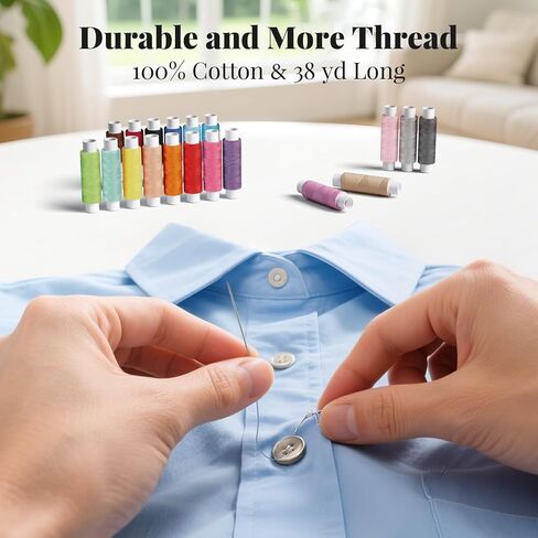 هدايا يوم الخياطة Coquimbo من أجل جدة نساء نانا ، مجموعة ملحقات لوازم الخياطة الصغيرة المحمولة مع حافلة تحتوي in Kuwait