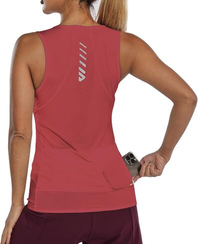 Wulibike Sleeveless Cycling Jersey Women Running Shirts Vest bike top Summer Biking tank Basic Top With Pockets in Saudi Arabia