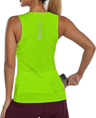Wulibike Sleeveless Cycling Jersey Women Running Shirts Vest bike top Summer Biking tank Basic Top With Pockets in Saudi Arabia