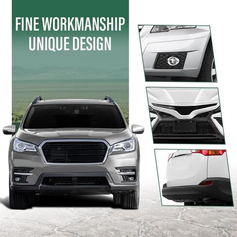غطاء مصباح LQI الأمامي الضباب مصباح مدي يسار متوافق مع Subaru Ascent 2019-2022 57731xc03a in Kuwait