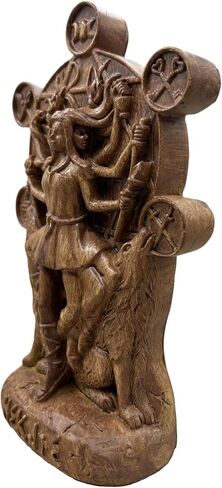 Hekate Statue, Hecate Statue, Hekate Altar, Greek Goddess Sculpture Greek Mythology Witchcraft Altar， Creative Desktop Decorations (Bronze) in Saudi Arabia