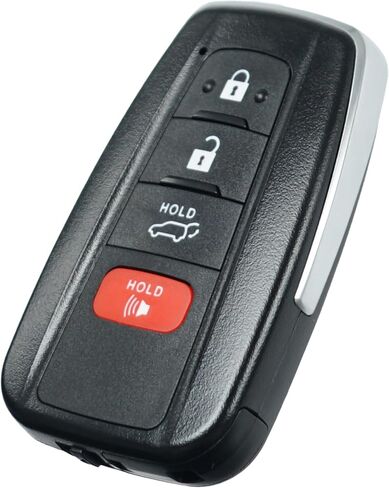 key fob shell case pits for toyota highlander rav4 rav-4 2019 2020 2021 2022 2023 under under control 4 button pad cover for suv in Saudi Arabia
