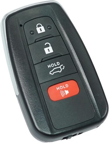 key fob shell case pits for toyota highlander rav4 rav-4 2019 2020 2021 2022 2023 under under control 4 button pad cover for suv in Saudi Arabia