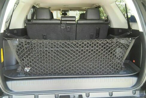 Rear Trunk Organizer Cargo Net for TOYOTA 4RUNNER (3 ROW MODEL) 2010-2024–Envelope Style Cargo Net for SUV–Premium Mesh Car Vehicle Carrier Storage–Compatible with TOYOTA 4RUNNER 3 ROW in Saudi Arabia