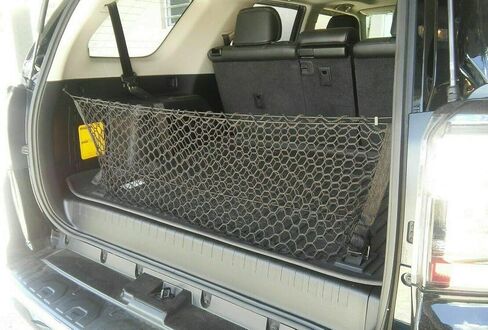 Rear Trunk Organizer Cargo Net for TOYOTA 4RUNNER (3 ROW MODEL) 2010-2024–Envelope Style Cargo Net for SUV–Premium Mesh Car Vehicle Carrier Storage–Compatible with TOYOTA 4RUNNER 3 ROW in Saudi Arabia