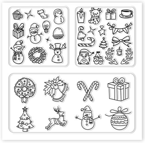 CHGCRAFT Lucky Clover Polymer Clay Texture Sheets Four-Leaf Clover Silicone Texture Stamp Clay Modeling Pattern Pad Texture Sheets for Polymer Clay Making Earrings Jewelry in Kuwait