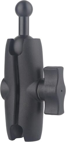 1 inch to 17mm Ball Adapter for RAM Mounts B Size Double Socket Arm, Compatible with Garmin GPS 17mm Bracket, 25mm Female Socket to 17mm Male (Short Arm: 2.4" Double Socket Arm) in Kuwait