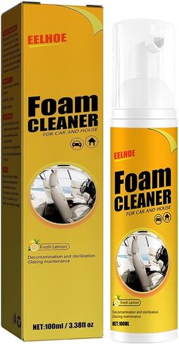 Ultimate Foam Cleaning Solutions: Mastering Shine with All-Purpose, Heavy-Duty, and No-Rinse Excellence - Multi-Purpose and Car Care Foam Cleaners (1, 100ml) in Saudi Arabia