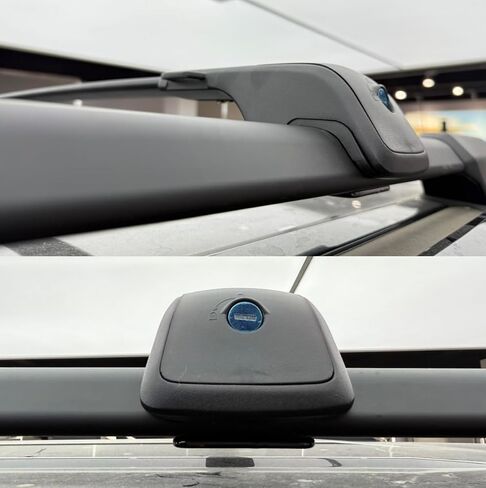 Upgraded 260lbs Cargo Carrier for Hyundai Santa fe 2024-2026 Roof Rack Cross Bars Luggage Rail Lockable,Easy Installation,No Drilling in Saudi Arabia